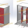  Шкаф сумочный разборный 1200х500х970 (ШхГхВ) 8-ячеечный (стол-тумба) S-0,8 мм - uralbiznesstroi.ru – Красноярск