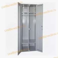 Шкаф гардеробный двухсекционный (Две двери) 1850*500*500 S-0,5мм - uralbiznesstroi.ru – Красноярск
