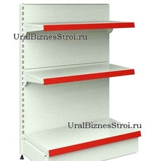 Торговый пристенный стеллаж 1450*300*900 3 полки - uralbiznesstroi.ru – Красноярск