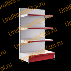 Торговый пристенный стеллаж 1950*500*1200 4 полки - uralbiznesstroi.ru – Красноярск
