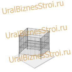 Корзина для распродаж усиленная, с регулируемым донышком 750х750х800 - uralbiznesstroi.ru – Красноярск