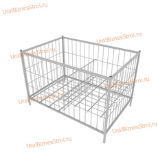 Корзина экспозиционная 1200х600х850(400) - uralbiznesstroi.ru – Красноярск