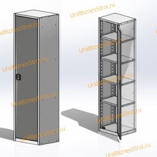 Шкаф архивный 1850*425*400 1-дверный - uralbiznesstroi.ru – Красноярск
