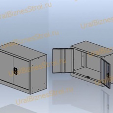 Антресоль для шкафа архивного 460*850*400 2-дверный - uralbiznesstroi.ru – Красноярск