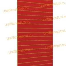Экономпанель 1200*2400 красная (вертикально) - uralbiznesstroi.ru – Красноярск