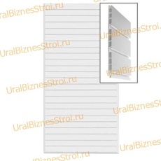 Экономпанель 1200*2400 РР пластик белая (вертикально) - uralbiznesstroi.ru – Красноярск