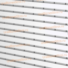 Экономпанель КРОССПАНЕЛЬ 1200*1200 ламинир. белая, 10мм (вертикально) - uralbiznesstroi.ru – Красноярск