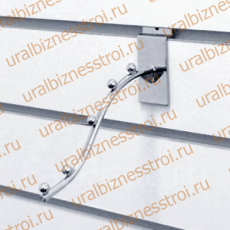 F 105-150 Кронштейн изогнутый (тонкий) с 5 шариками - uralbiznesstroi.ru – Красноярск