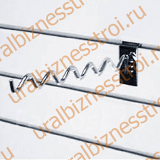 F 107 Кронштейн- змейка, 300 мм., хром - uralbiznesstroi.ru – Красноярск