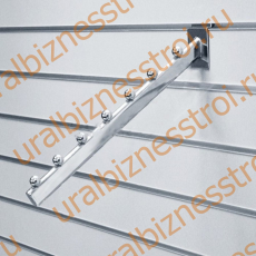 F 111 Наклонный кронштейн с 7 шариками хром L=400мм - uralbiznesstroi.ru – Красноярск