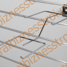 F 116 Вешалка для поясов и галстуков,300 мм, хром - uralbiznesstroi.ru – Красноярск