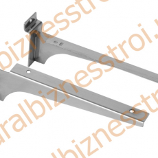 F 225 Кронштейн для полки усилен.250 мм хром, пар - uralbiznesstroi.ru – Красноярск