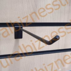 F 292 Крючок 200 мм чёрный (4мм) - uralbiznesstroi.ru – Красноярск