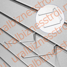 ЕК391 Крючок парный, цинк  - uralbiznesstroi.ru – Красноярск