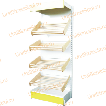 Торговый стеллаж для хлеба 2350*500*900 5 полок - uralbiznesstroi.ru – Красноярск
