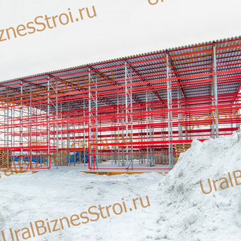 Строительство самонесущего склада 15000*25000*9000мм 4 ярусов - uralbiznesstroi.ru – Красноярск