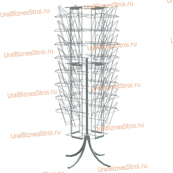 Стойка для газет 4-х сторонняя, 32 ячейки, формат А3 - uralbiznesstroi.ru – Красноярск