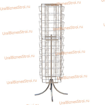 Стойка для открыток 4-х сторонняя, 80 ячеек, формат А5 - uralbiznesstroi.ru – Красноярск