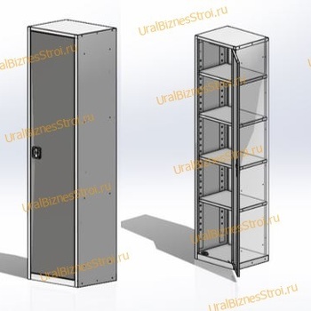 Шкаф архивный 1850*500*500 1-дверный - uralbiznesstroi.ru – Красноярск