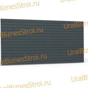 Экономпанель 2400*1200 графит (горизонтально) - uralbiznesstroi.ru – Красноярск