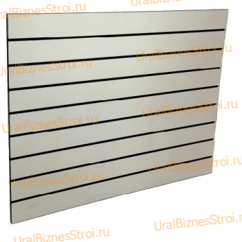 Экономпанель 1200*2400 (NS черн. МДФ) белая (Вертикально) - uralbiznesstroi.ru – Красноярск