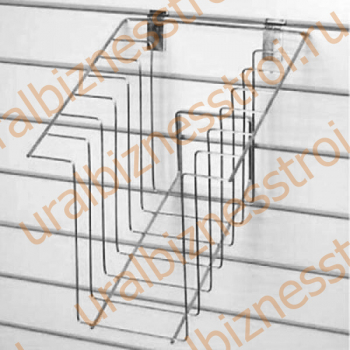 F 120/8 Держатель для рубашек 28,8*42,6*23,6 хром - uralbiznesstroi.ru – Красноярск