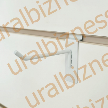 F 290 Крючок 100 мм белый (4мм) - uralbiznesstroi.ru – Красноярск