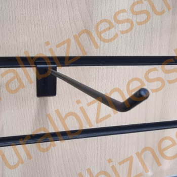 F 294 Крючок 300 мм чёрный (5 мм) - uralbiznesstroi.ru – Красноярск